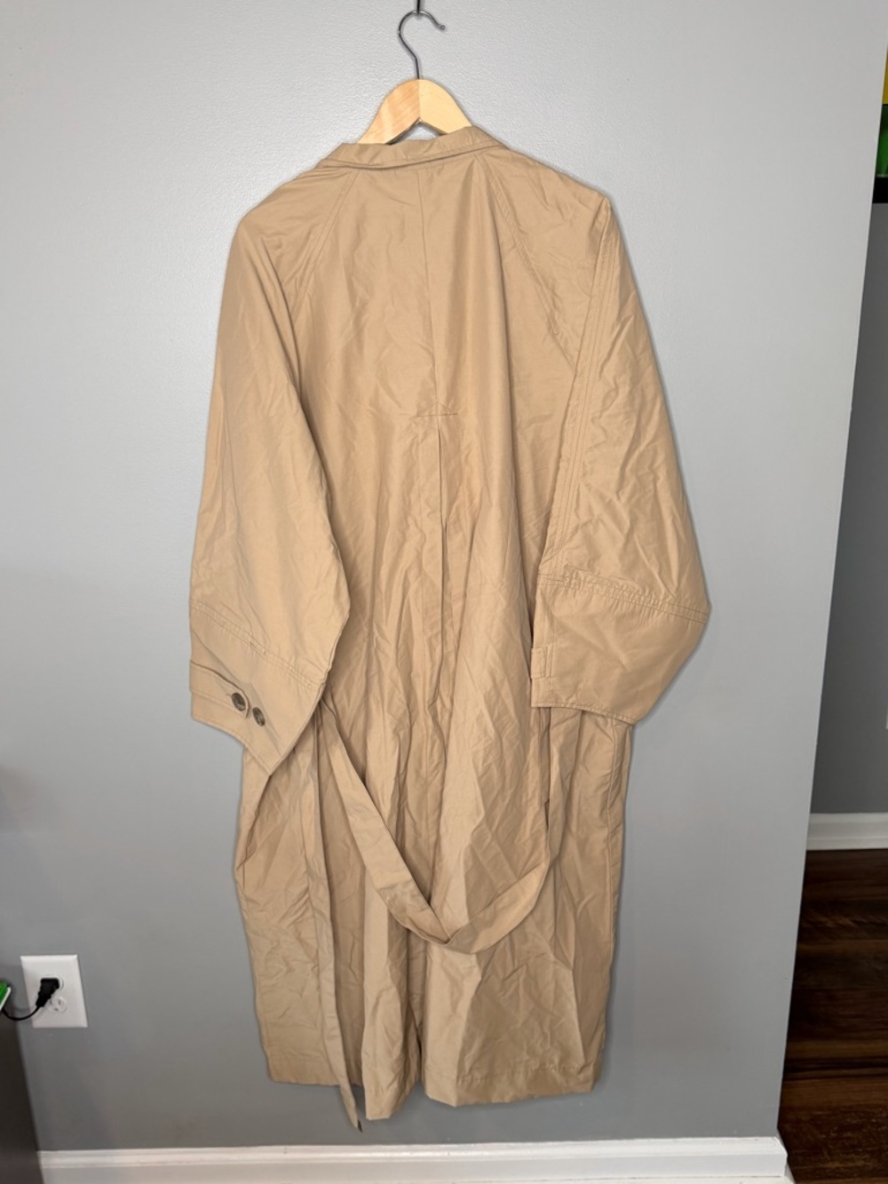 NWT Old Navy Double Breasted Trench - Picture 3 of 11